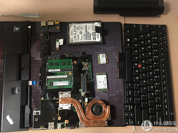 ThinkPad X230 笔记本电脑拆机清灰记录_沙发