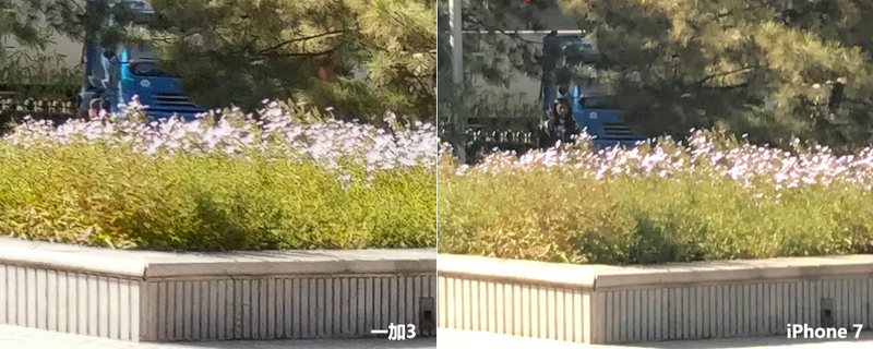 一加3拍照对比 色彩丰富不输iPhone 7_沙发管
