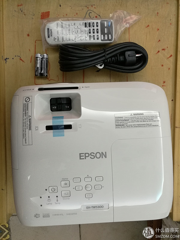 epson 爱普生 tw5200 的升级款 tw5300 投影仪 体验,内有福利!
