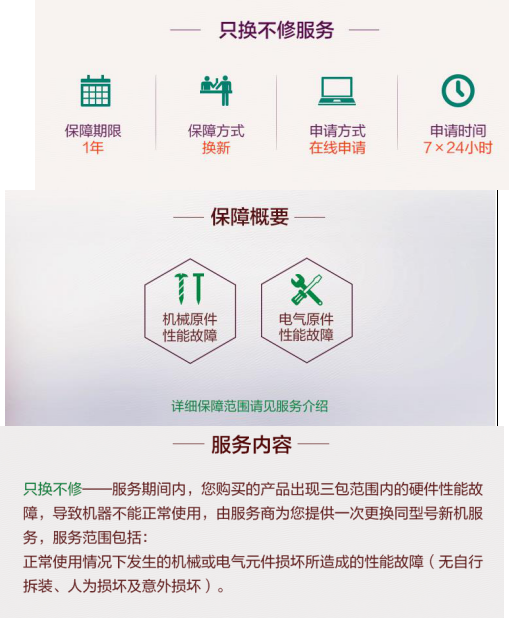 空调三包问题一年只换不修 京东品质服务再升